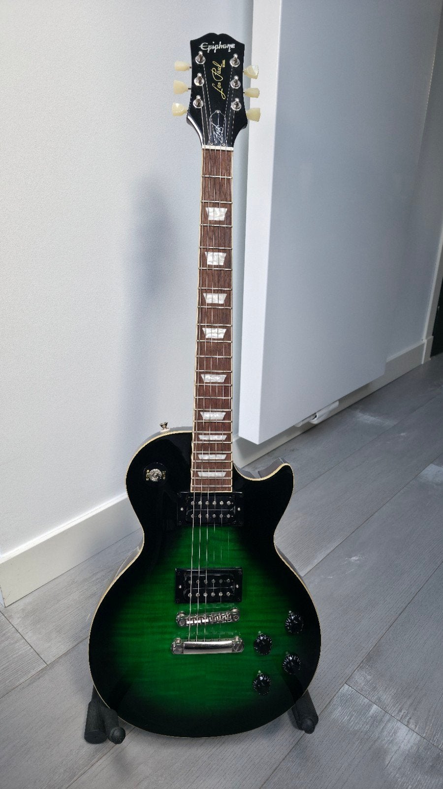 Epiphone Slash Les Paul Anaconda Burst + Koffer, Ophalen, Zo goed als nieuw, Solid body, Epiphone