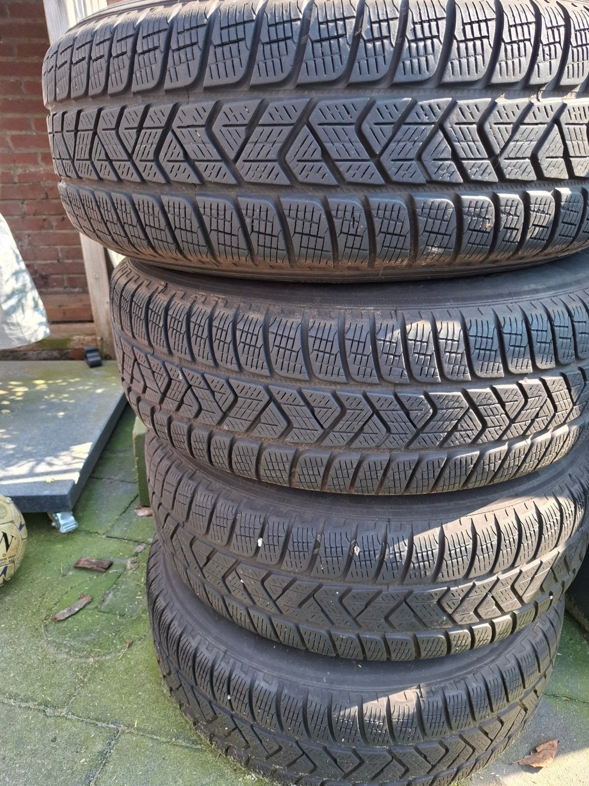 Winterbanden met velgen 215/70 R16 voor Opel Grandland X, Ophalen, 16 inch, Banden en Velgen, Winterbanden