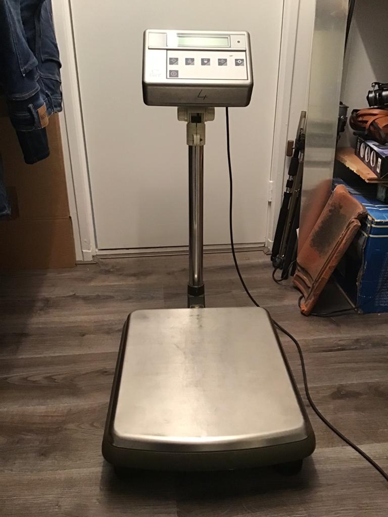 Personen weegschaal BWT JB-800 proffesioneel, Witgoed en Apparatuur, Weegschalen, Ophalen, Gebruikt, 1 tot 500 gram, 100 kg of meer