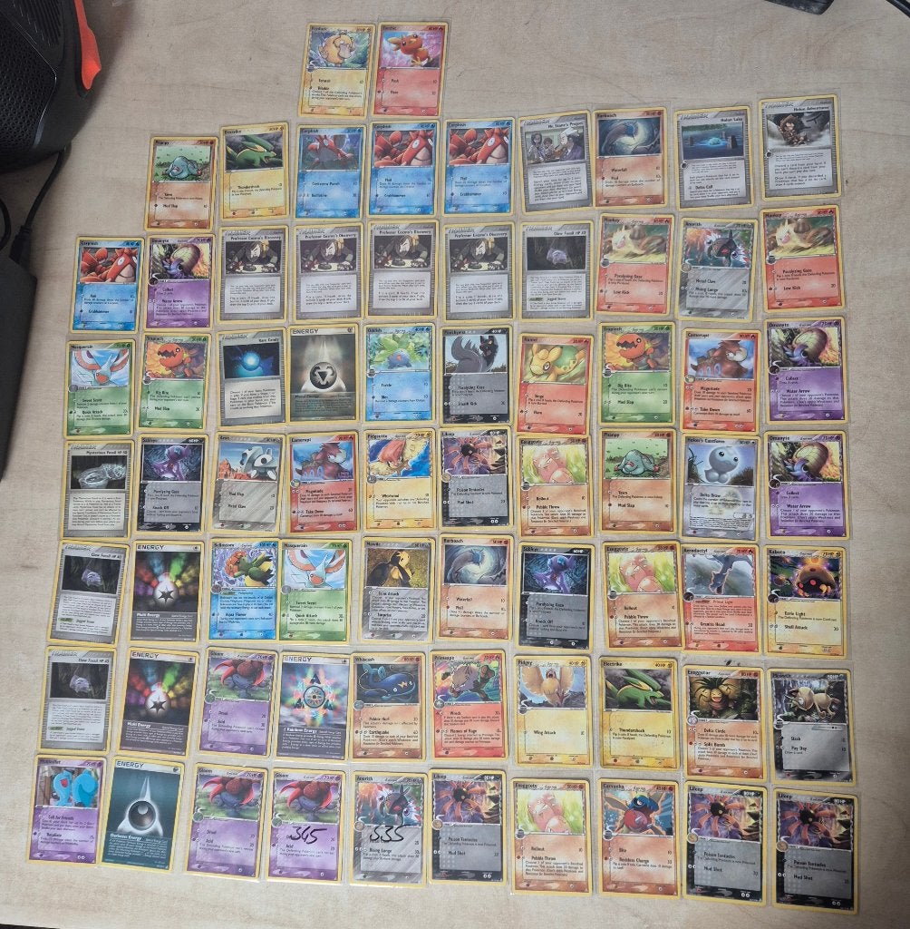 Pokémon EX Holon Phantoms - 71 Cards, Ophalen of Verzenden, Zo goed als nieuw, Meerdere kaarten