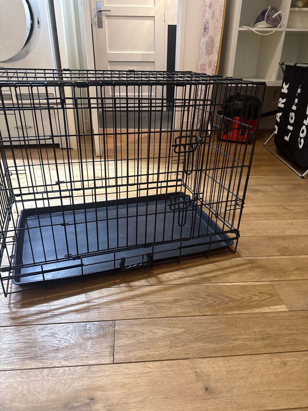 Hondenbench honden bench 77x60x48 cm., Dieren en Toebehoren, Ophalen