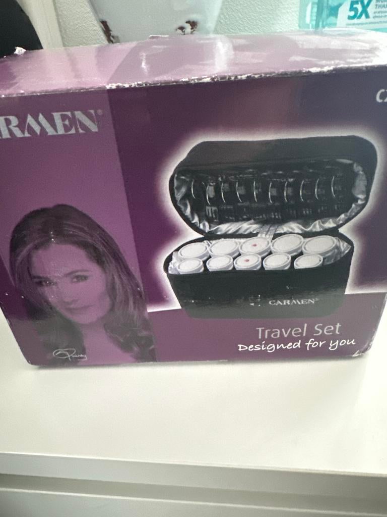 Carmen Travel Set Krulset - Nieuw in doos, Ophalen of Verzenden, Nieuw, Krultang of Stijltang