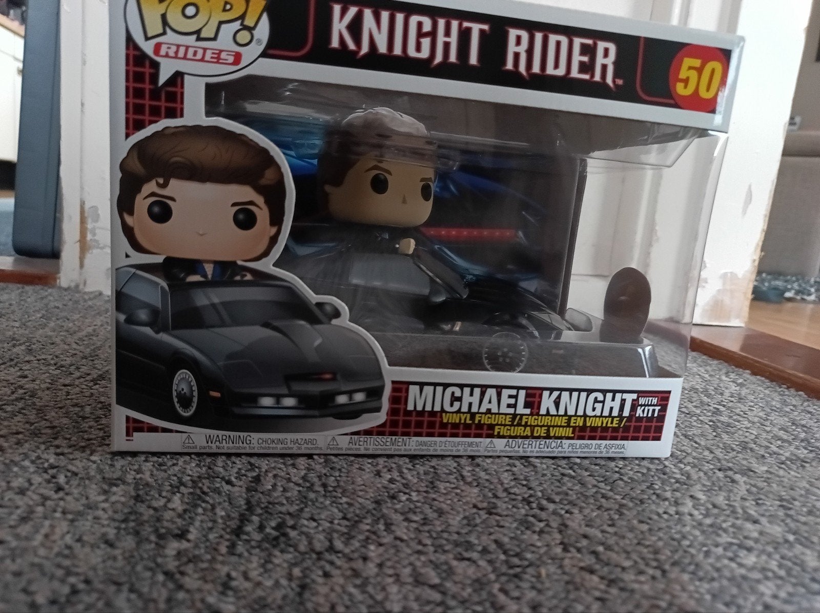 Funko Pop! Rides Knight Rider Michael Knight met KITT, Ophalen of Verzenden, Nieuw