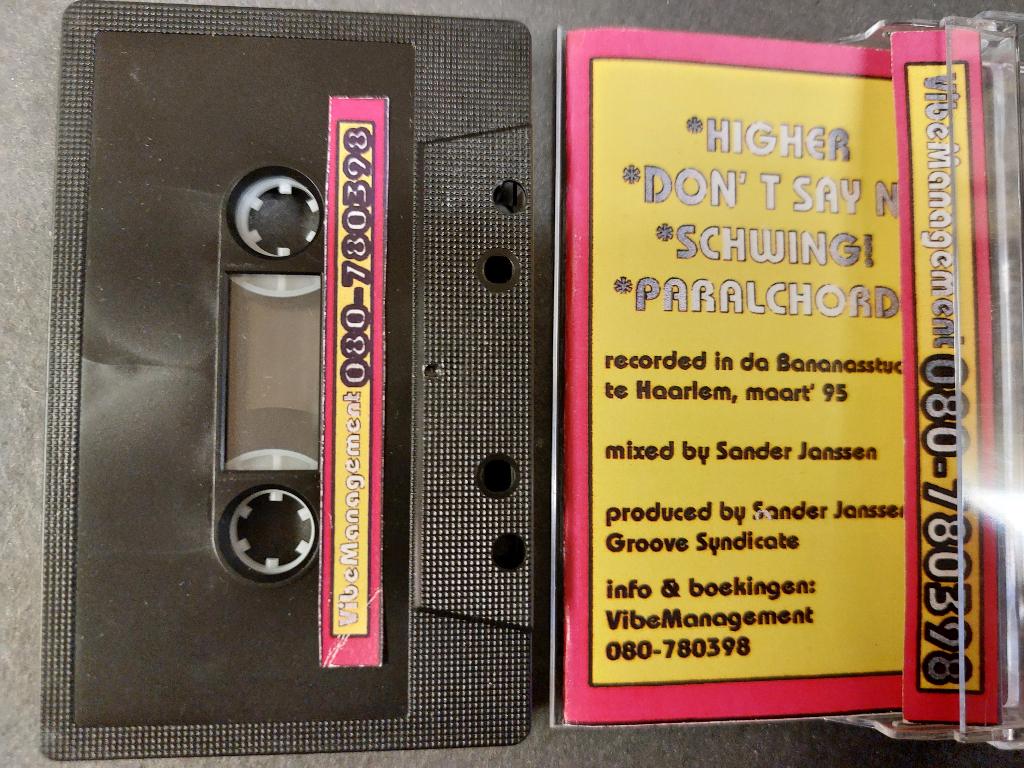 Groove Syndicate DEMO CASSETTE Funk Hiphop Nijmegen 1995, Verzenden, Vibe, 1 bandje, Origineel