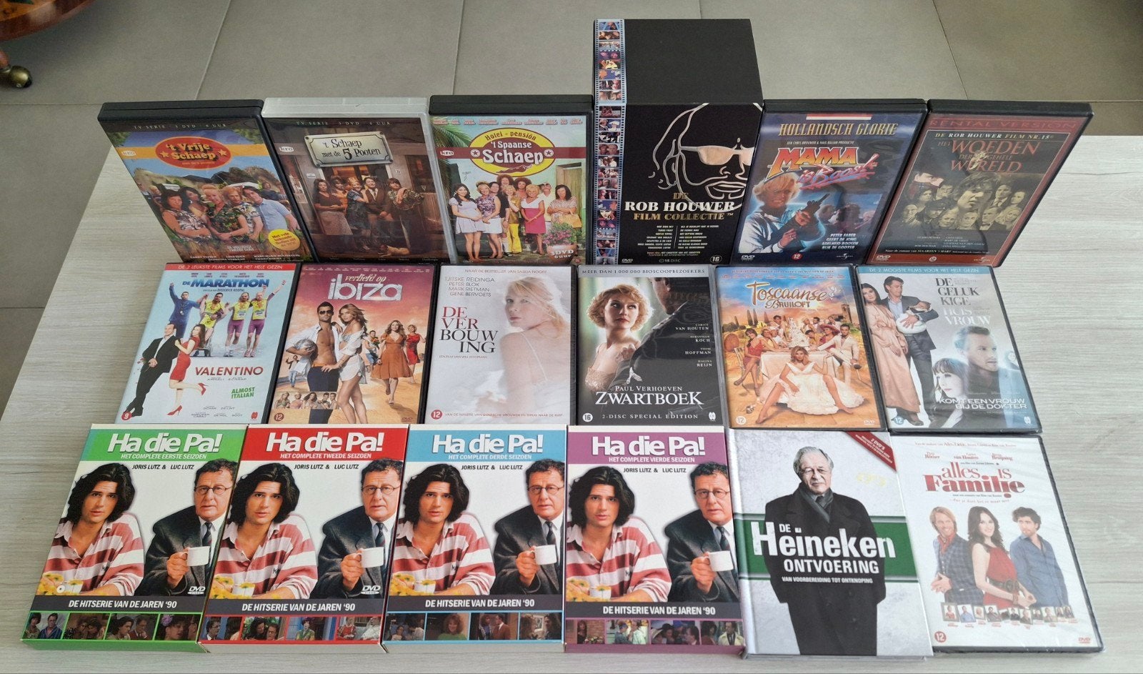 dvd collectie nederlandse filmcollectie en series, Vanaf 16 jaar, Ophalen of Verzenden, Zo goed als nieuw
