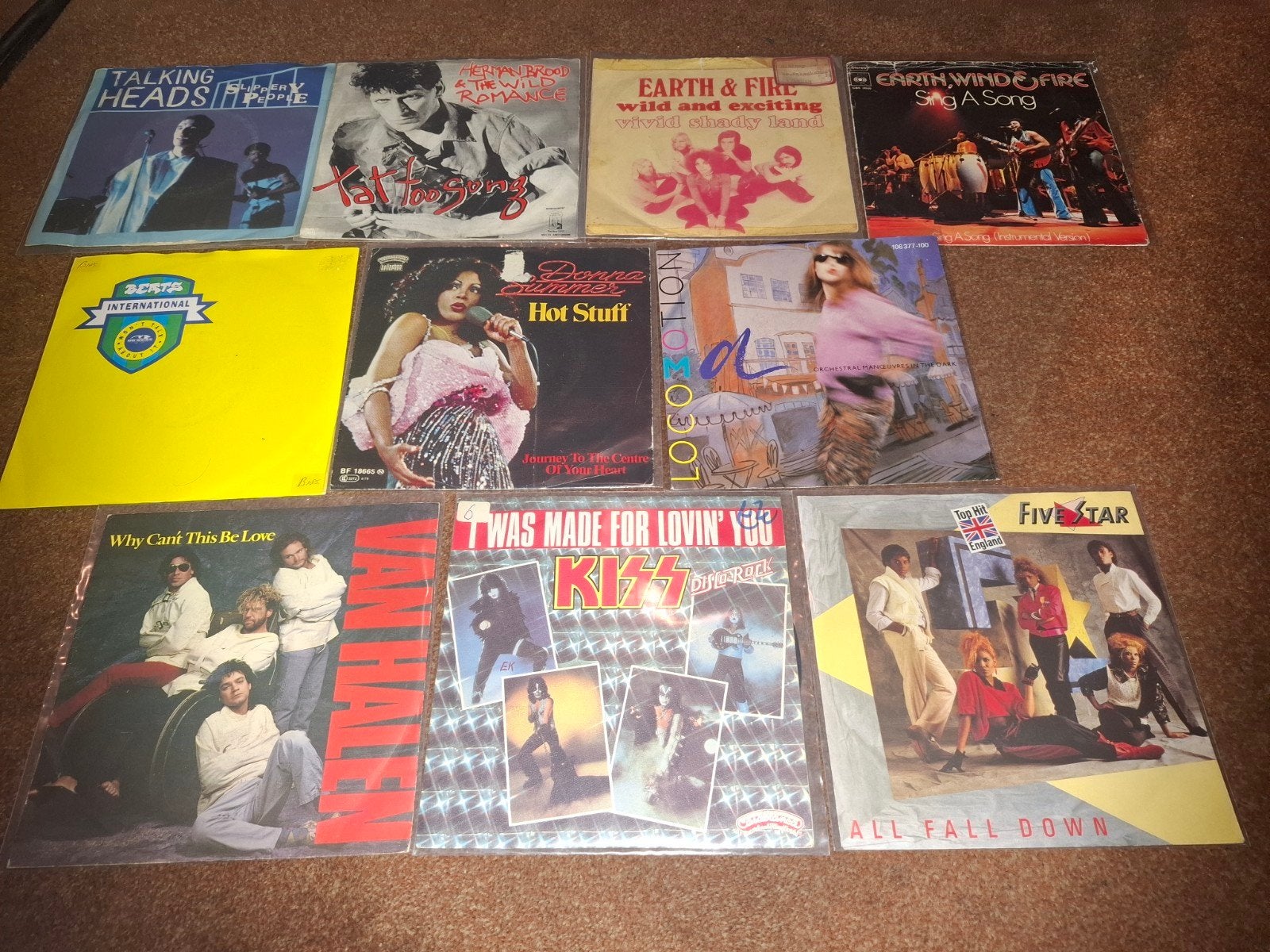 Vinyl singles 46 stuks bieden vanaf 80 euro, Cd's en Dvd's, Ophalen of Verzenden, Zo goed als nieuw, Pop
