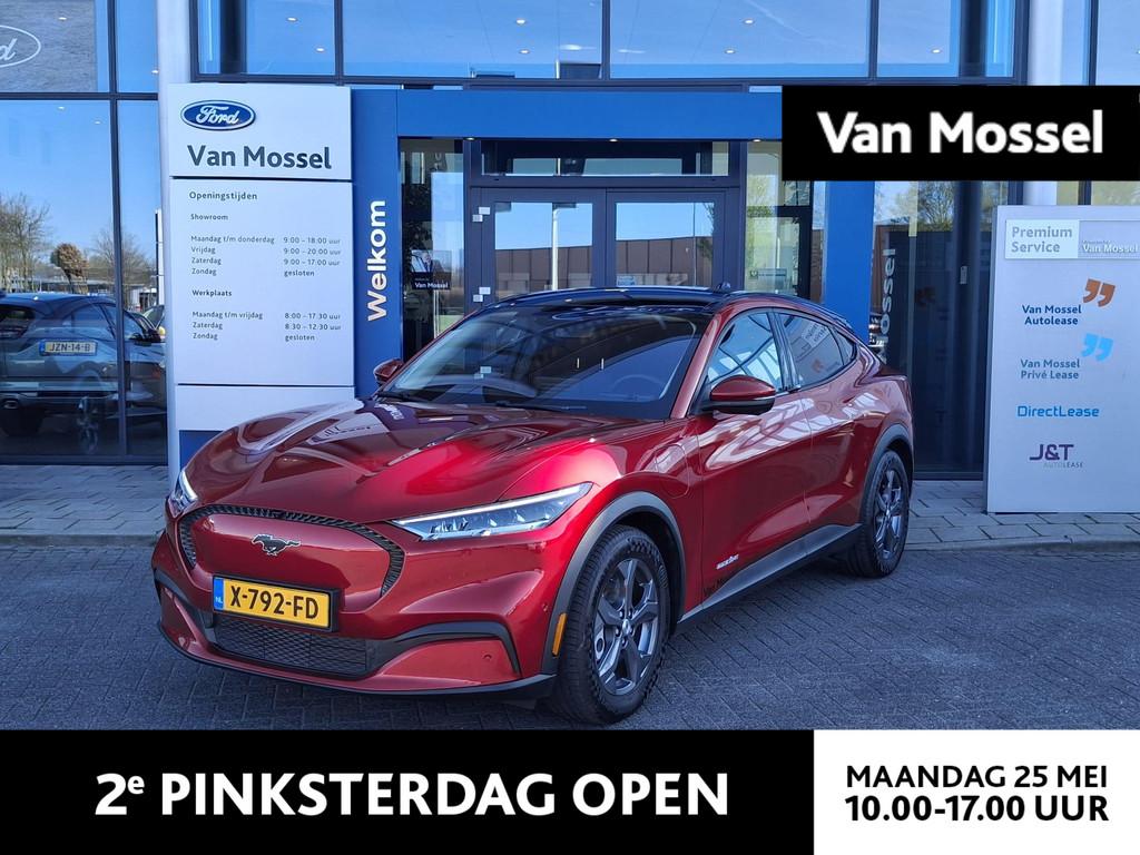 Ford Mustang Mach-E RWD 75 kWh | Adaptive Cruise | Stoel/Stu, Auto's, Automaat, 12 maanden, Achterwielaandrijving, Gebruikt