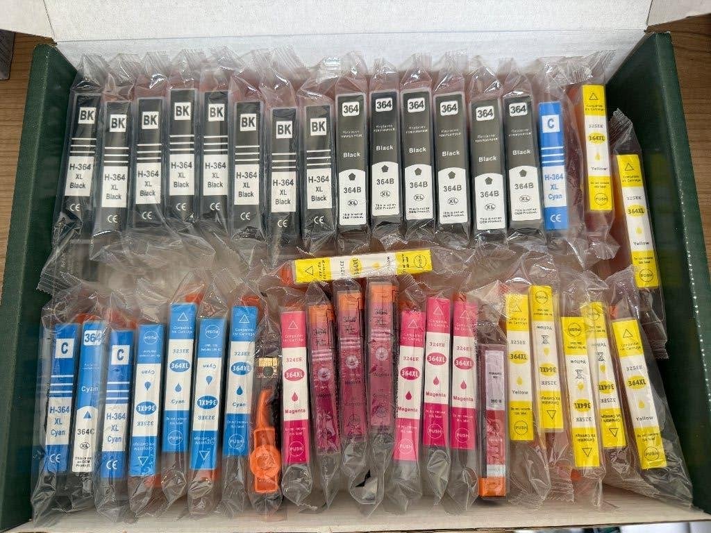 Te koop: 38 nieuwe compatible HP 364XL inktcartridges, Eu, Eu, Nieuw, Ophalen of Verzenden