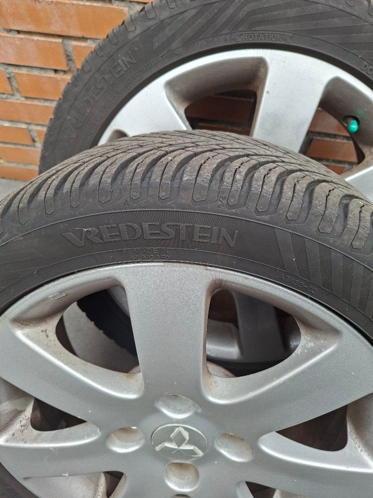 velgen met banden voor mitsubishi colt, Ophalen, Gebruikt, 16 inch, Banden en Velgen