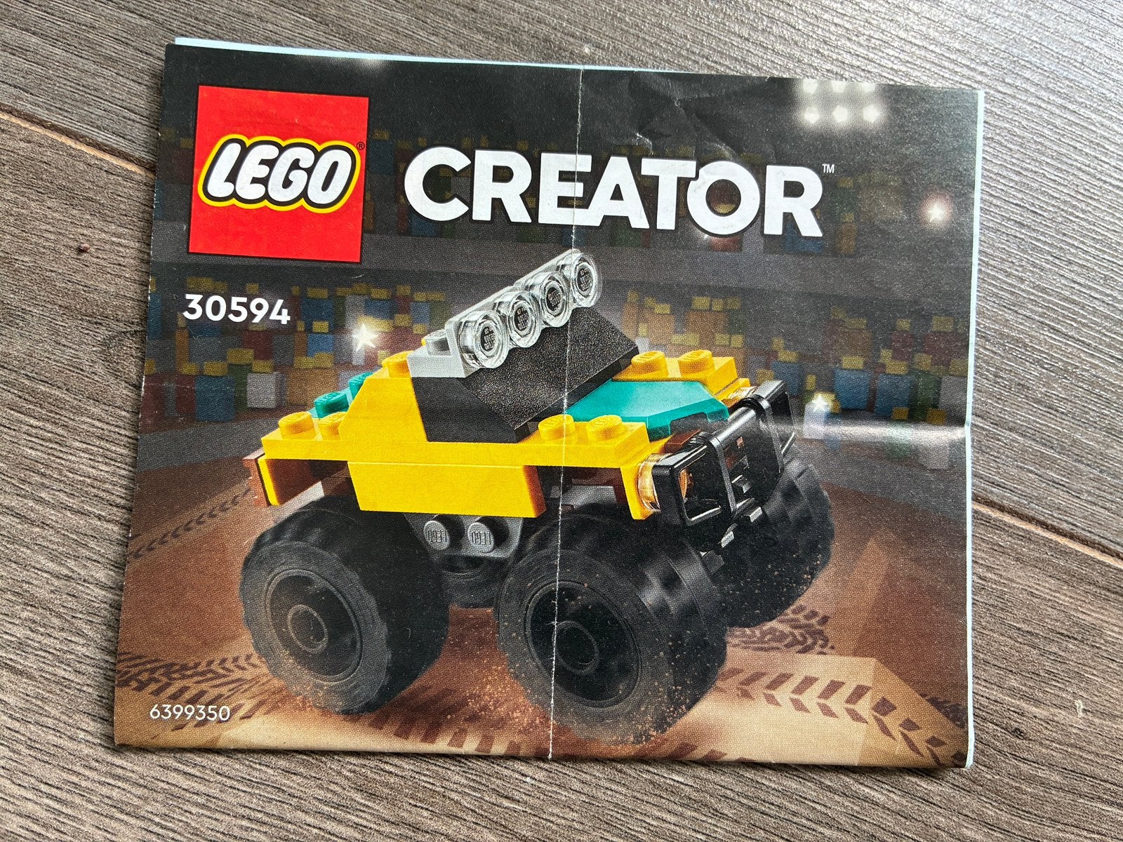 Lego Creator Rock Monster Truck #30594 (2022), Ophalen, Lego, Compleet, Zo goed als nieuw