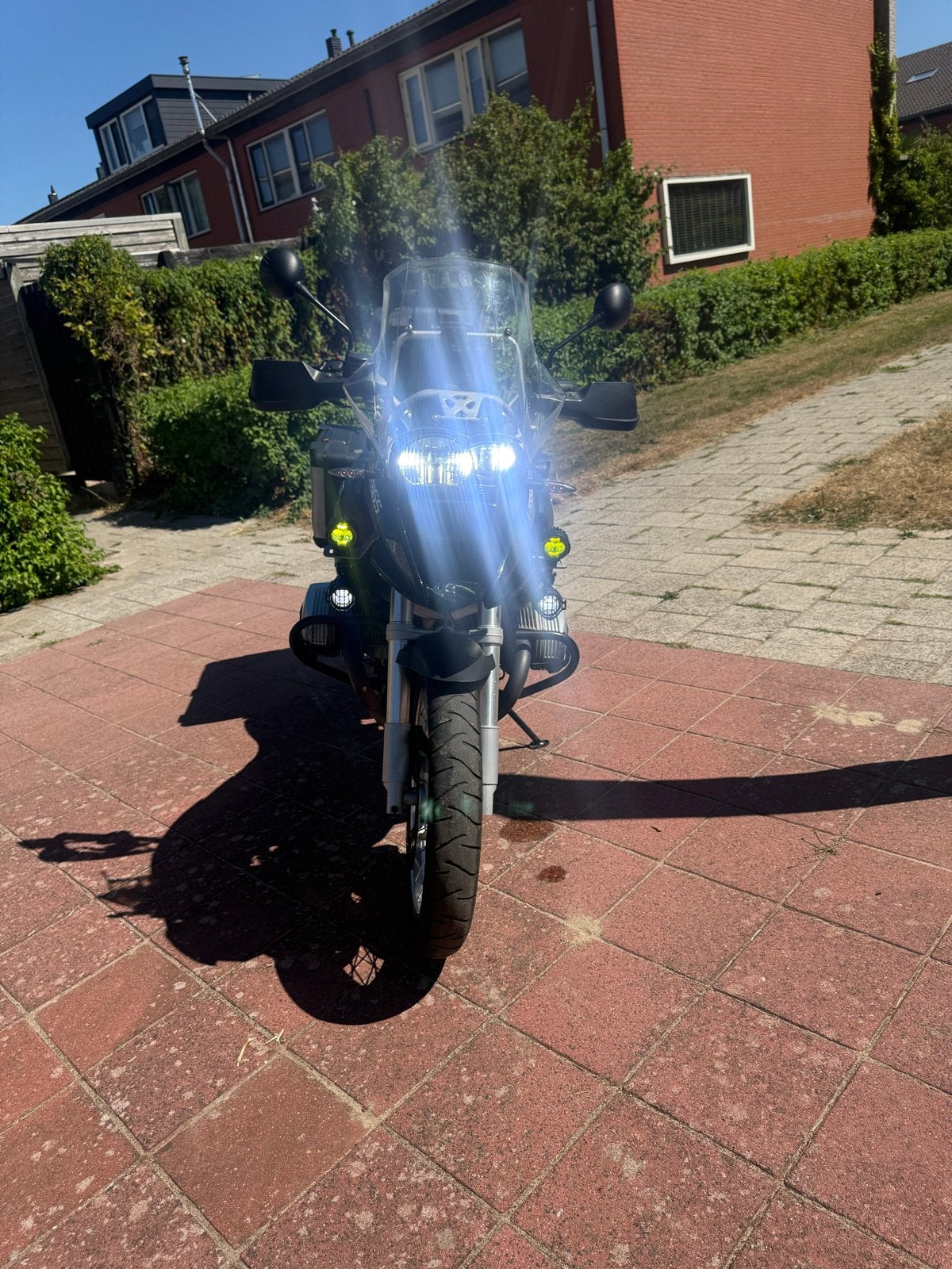 BMW R1200 GS Toermotor met topkoffer en zijkoffers, 2 cilinders, Motorrijbewijs A, Gebruikt, Particulier