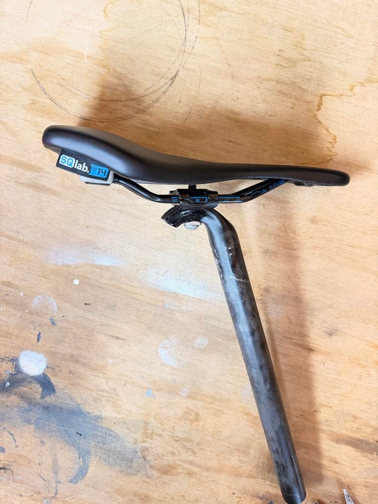 SQlab Zadel voor Racefiets - Optimaal Comfort voor Mannen, Fietsen en Brommers, Fietsonderdelen, Ophalen, Gebruikt, Kunststof