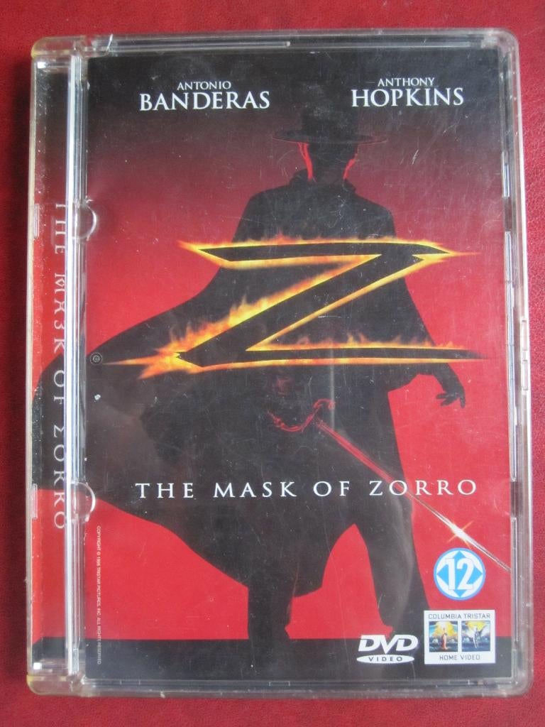 The Mask of Zorro (1998), Vanaf 12 jaar, Ophalen of Verzenden, Zo goed als nieuw