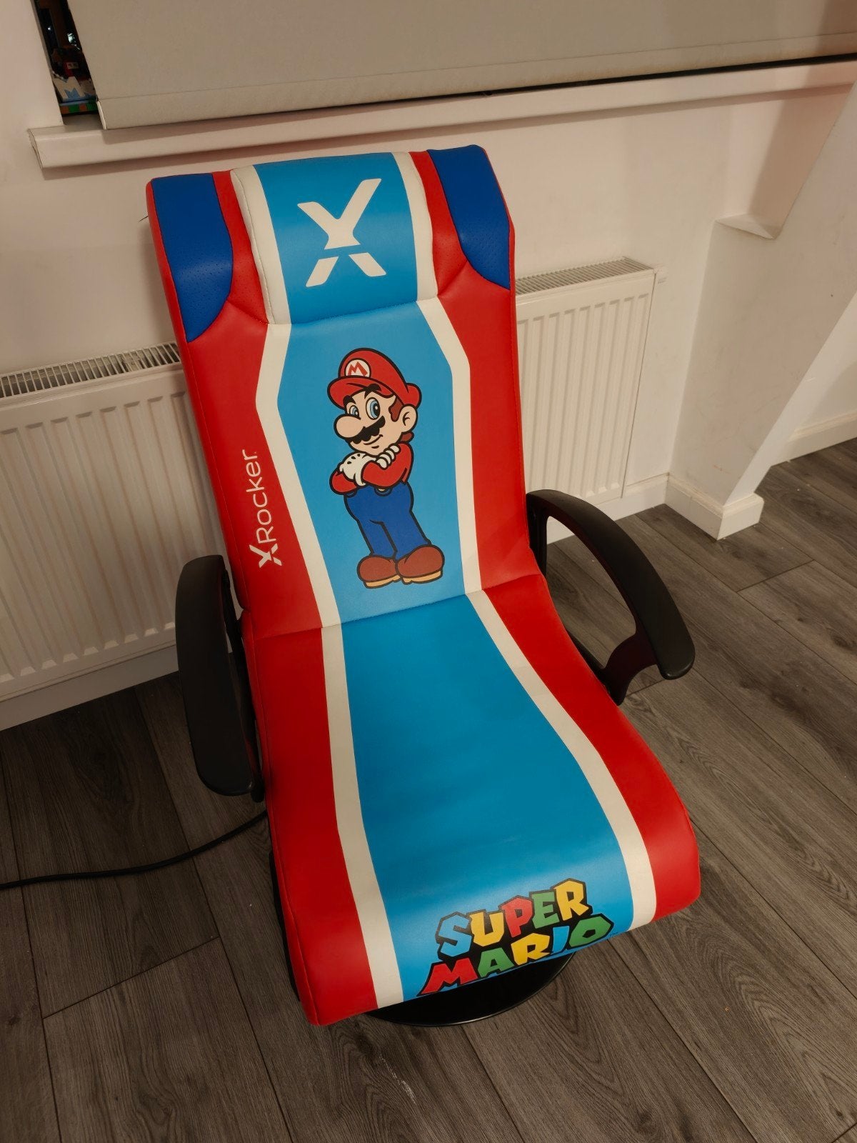Gamestoel Mario, Ophalen, Zo goed als nieuw, Rood, Eén