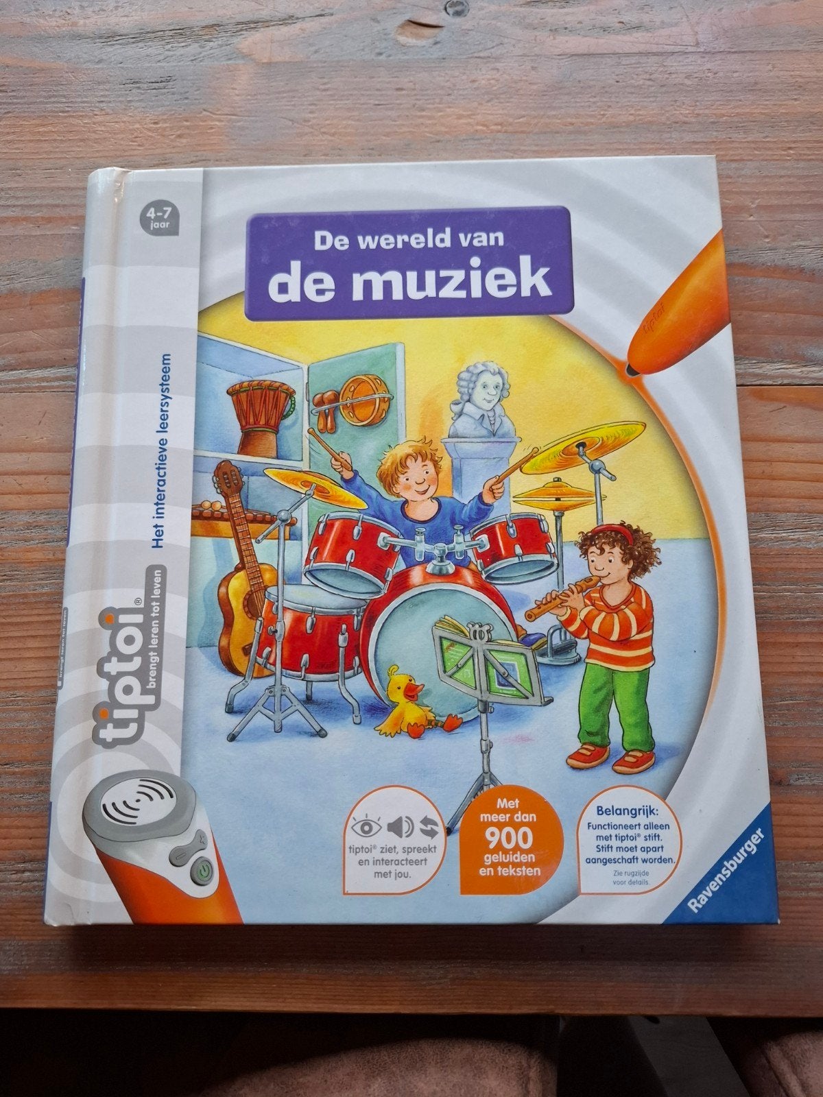 Tiptoi De wereld van de muziek - Ravensburger, Boeken, Ophalen, Zo goed als nieuw, Ravensburger, Non-fictie