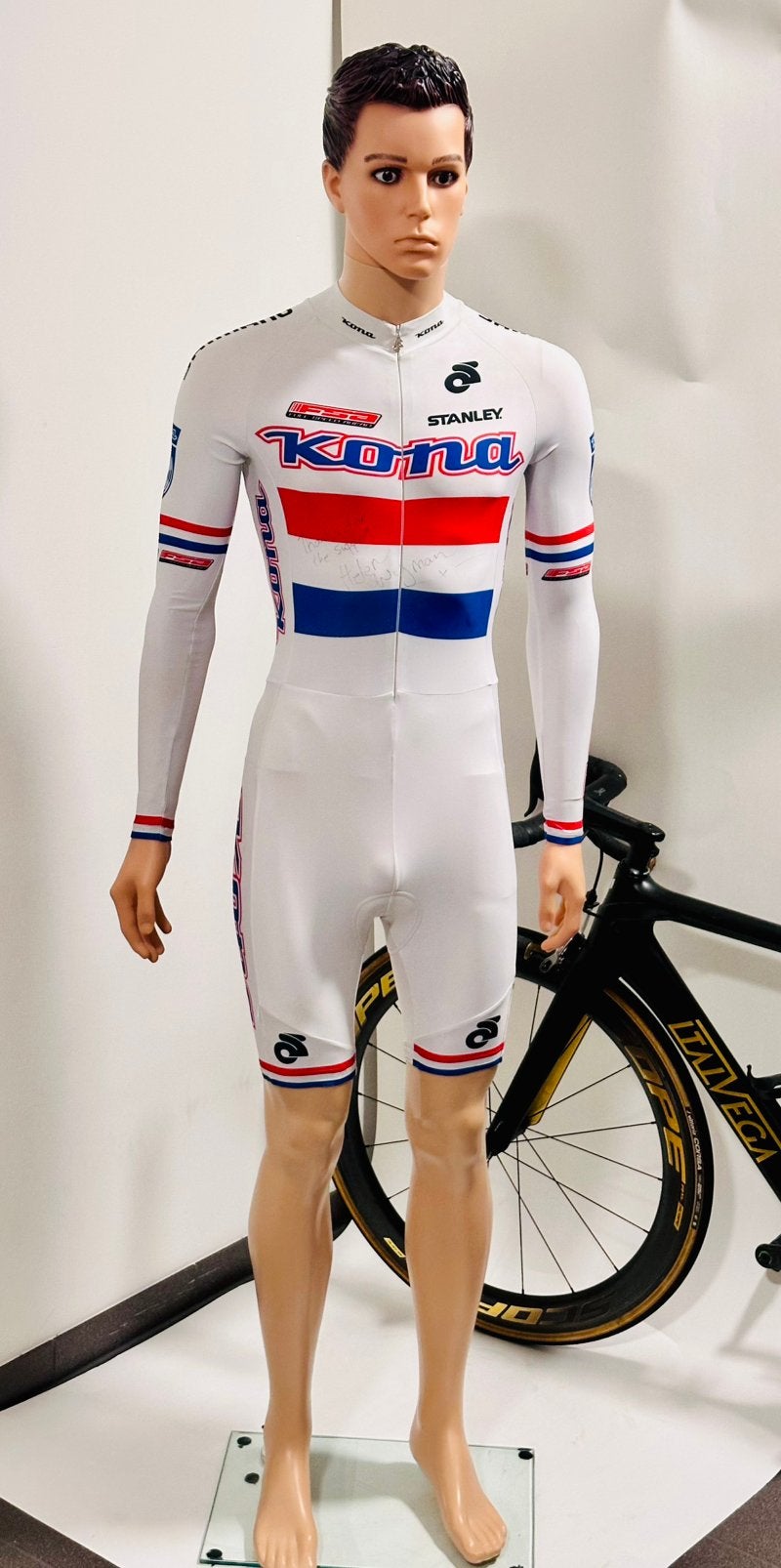 Wielrenkleding wielrenpak snelpak speedsuit maat S Stanley, S, Gebruikt, Ophalen of Verzenden, Dames