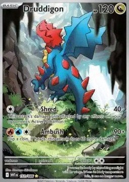 DRUDDIGON 151/086 - WHITE FLARE, Ophalen of Verzenden, Nieuw, Losse kaart, Foil