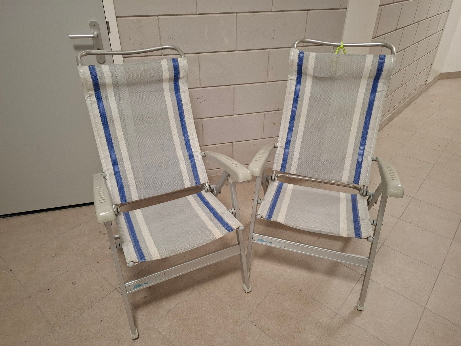 Campingstoelen, 2 stuks, Ophalen, Gebruikt, Campingstoel