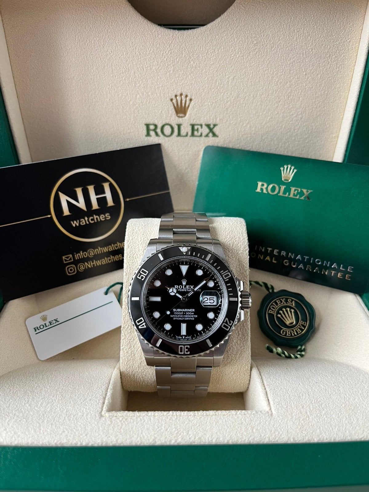 Rolex Submariner 126610LN 01/2021, Ophalen, Zo goed als nieuw, Staal, Rolex