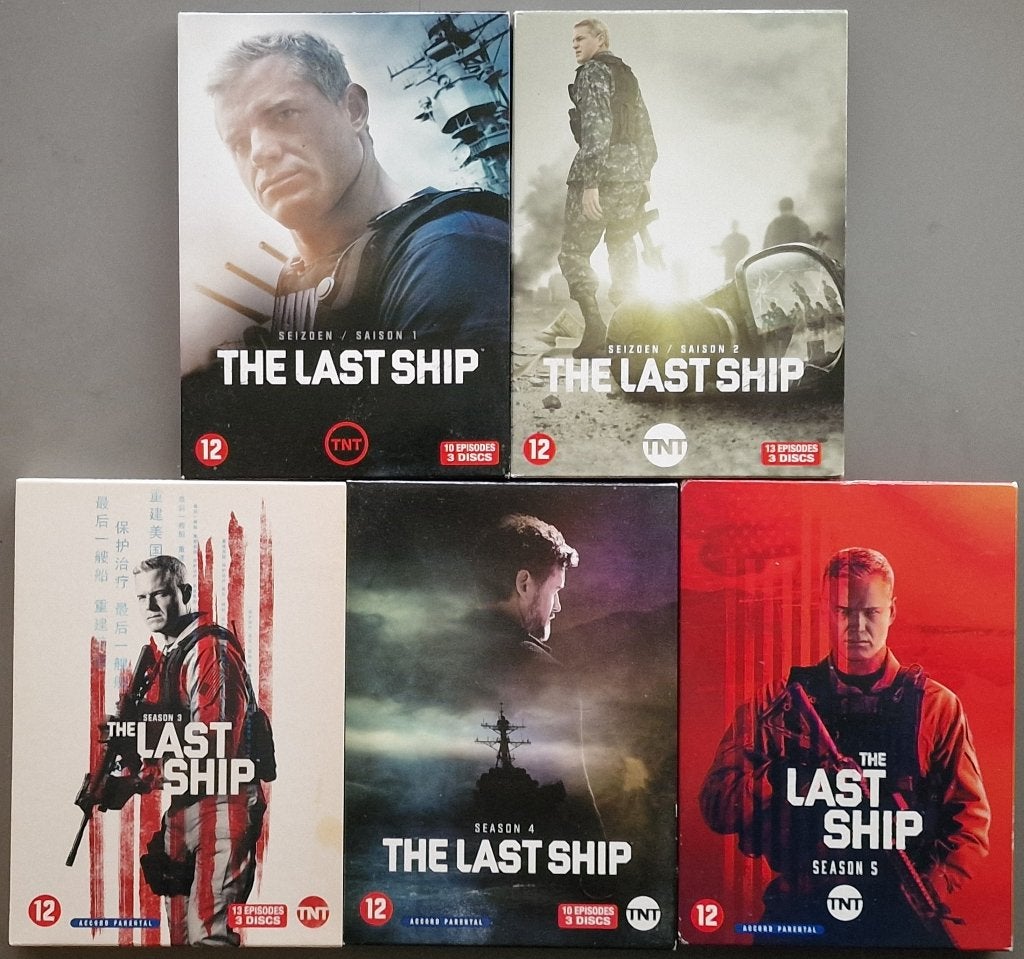 The Last Ship - seizoen 1 t/m 5 complete serie op DVD - lees, Cd's en Dvd's, Verzenden, Seizoen 2, Nederlands, Vanaf 12 jaar