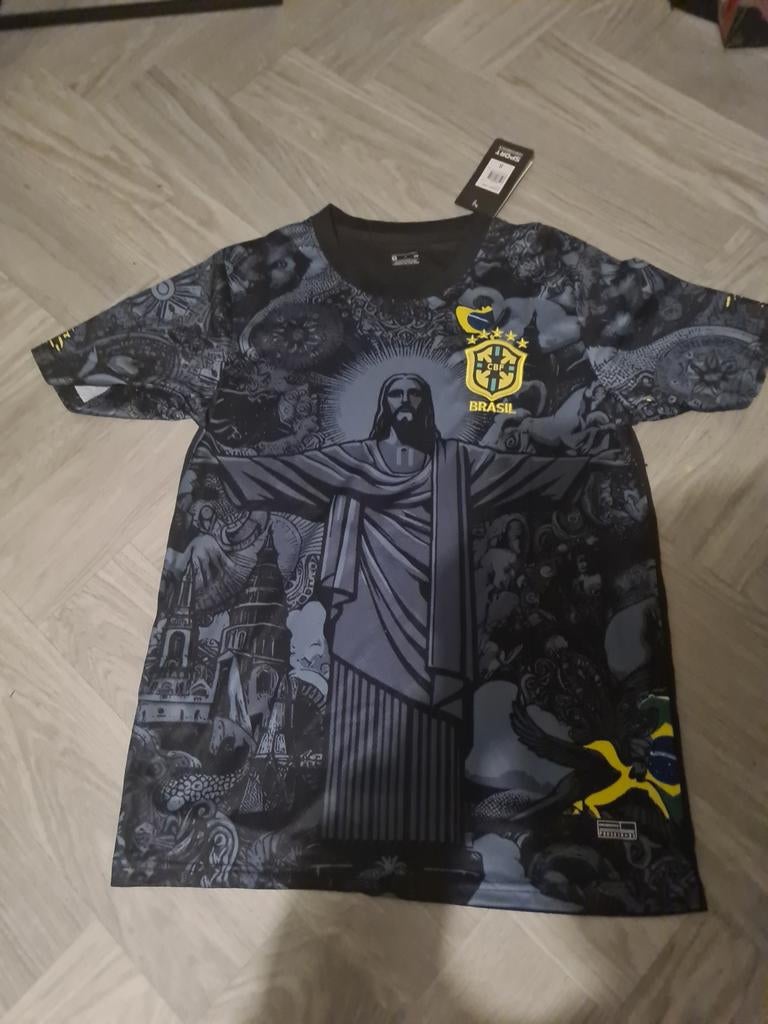 Braziliaanse voetbal shirt, Sport en Fitness, Voetbal, Shirt, Ophalen of Verzenden