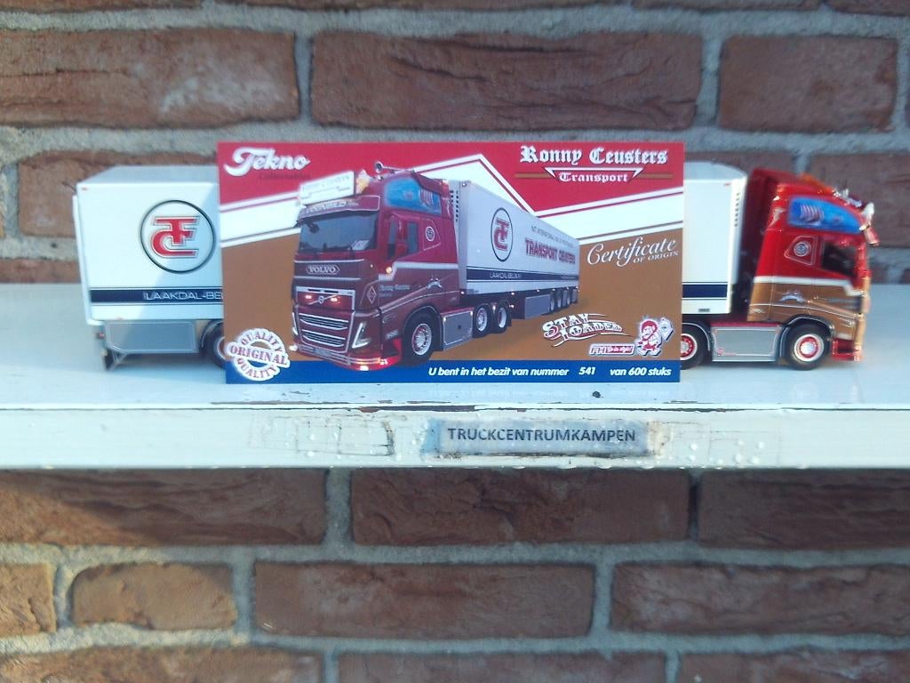 Tekno  Volvo  FH5  van  Ronny  Ceusters., Ophalen of Verzenden, Nieuw, Bus of Vrachtwagen, Tekno