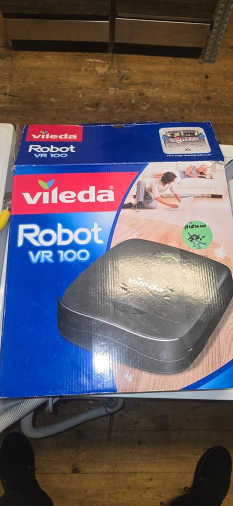 Zgan Vileda VR 100 Robot stofzuiger, Ophalen of Verzenden