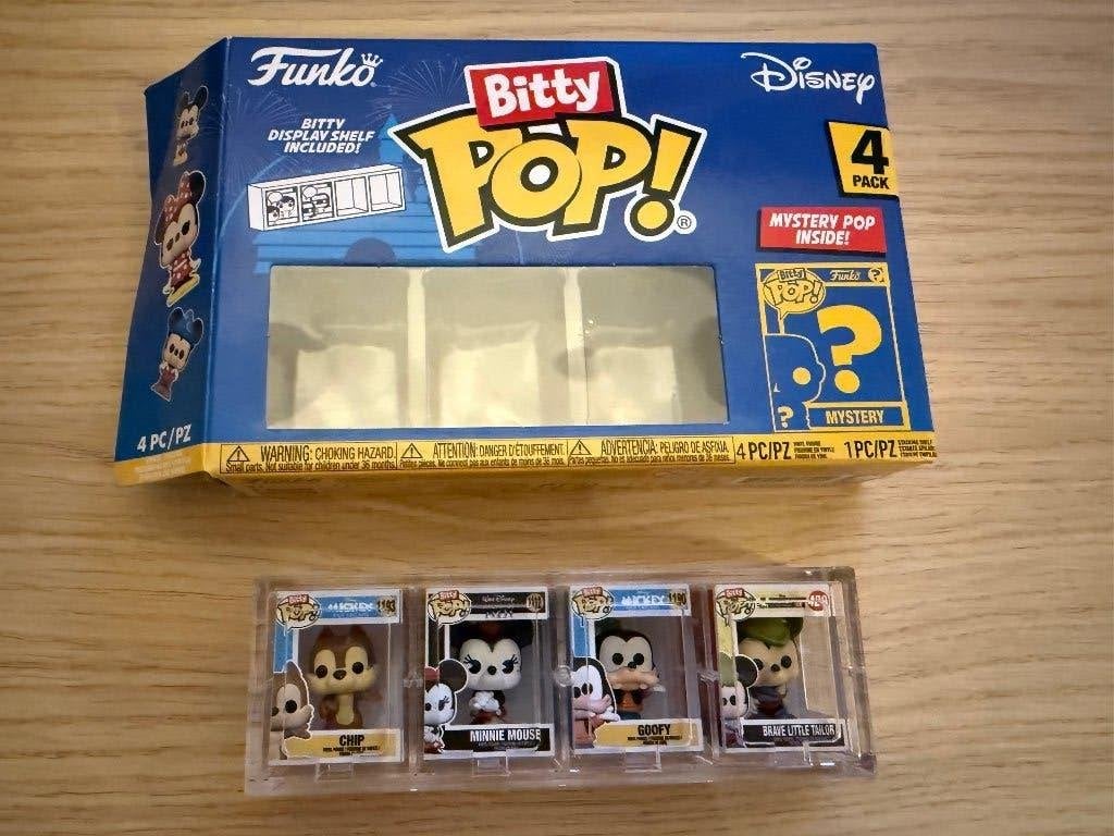 Disney Bitty Pop Funko Goofy / Chip / Minnie Mouse Mickey, Ophalen of Verzenden, Zo goed als nieuw