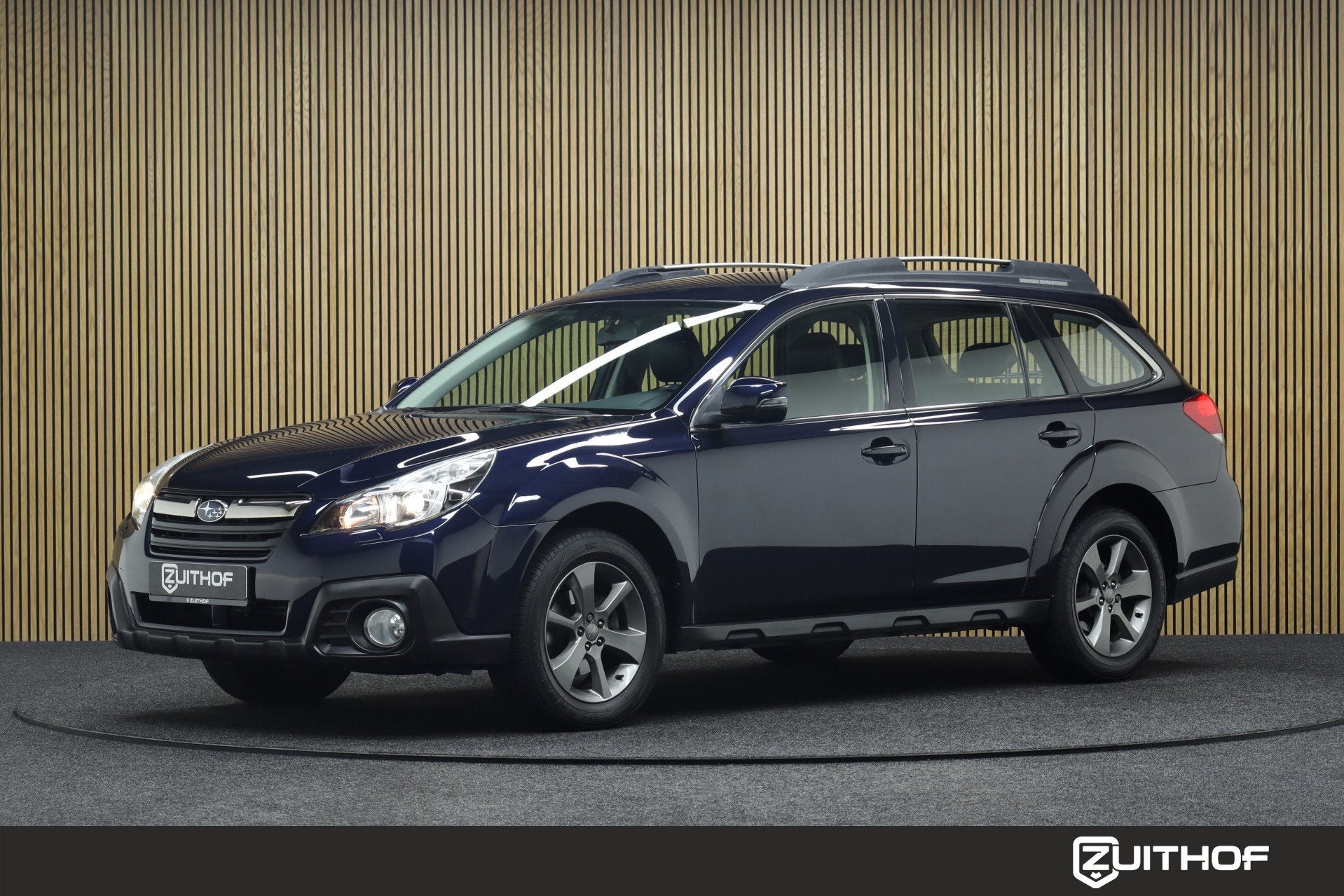 Subaru Outback 2.5i-X Luxury | Trekhaak | Cruise-control | C, Euro 5, Zwart, 4 cilinders, Blauw