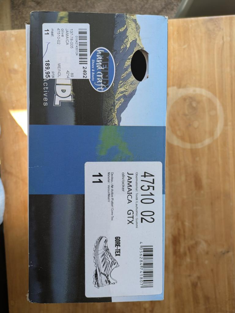Meindl Jamaica GTX wandelschoenen heren maat 11, Ophalen of Verzenden, Zo goed als nieuw, Schoenen