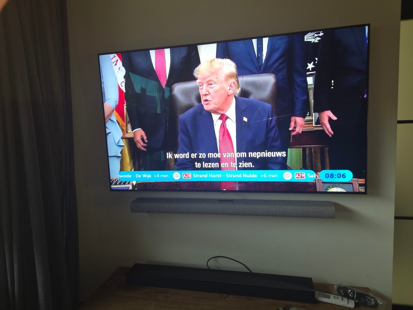 Samsung  65 inch met one connect box, Ophalen, 100 cm of meer, 120 Hz, Samsung