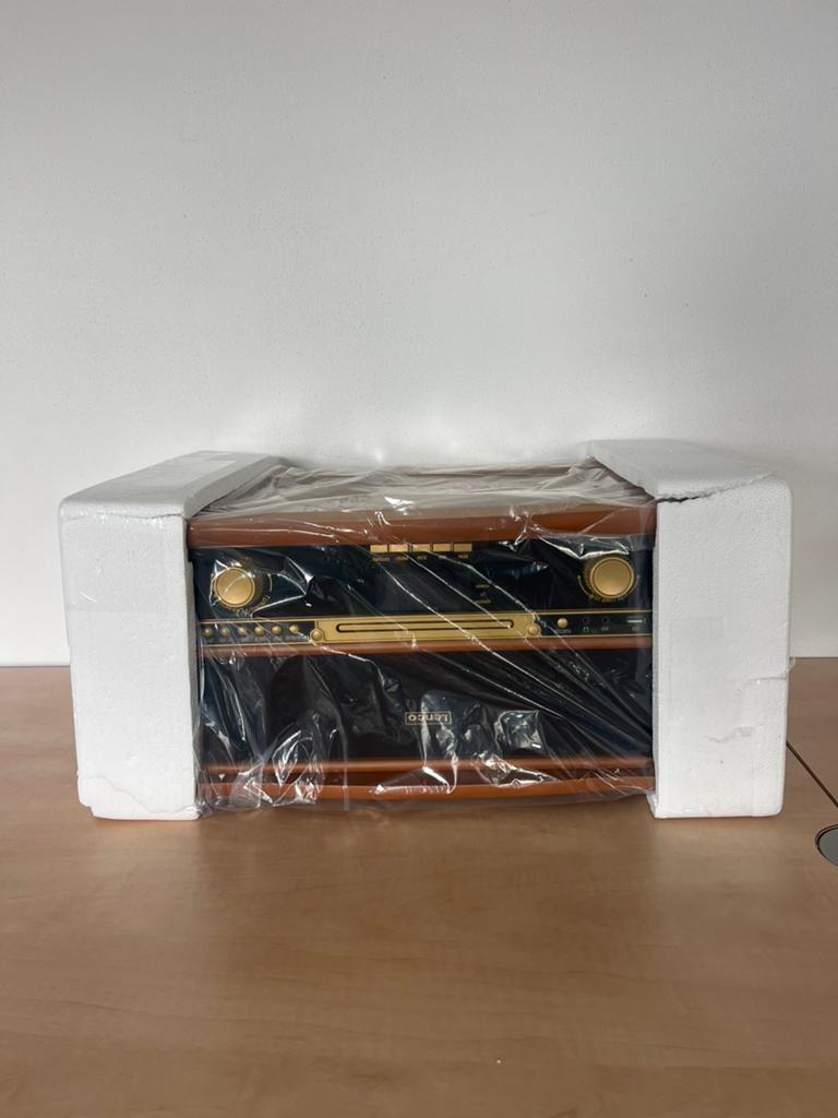 Lenco Classic Phono Platenspeler Bluetooth DAB+ CD, Ophalen of Verzenden, Zo goed als nieuw, Gelijkstroom of Wisselstroom, Overige merken