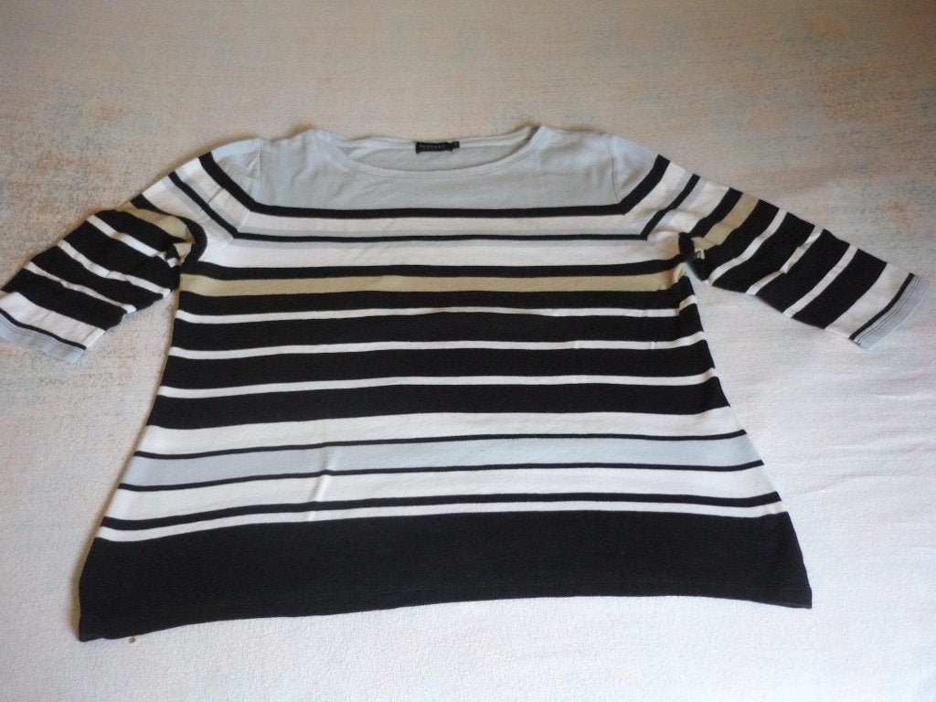 trui met drie kwart mouwen, Kleding | Dames, Truien en Vesten, Ophalen of Verzenden, Zo goed als nieuw, Maat 46/48 (XL) of groter