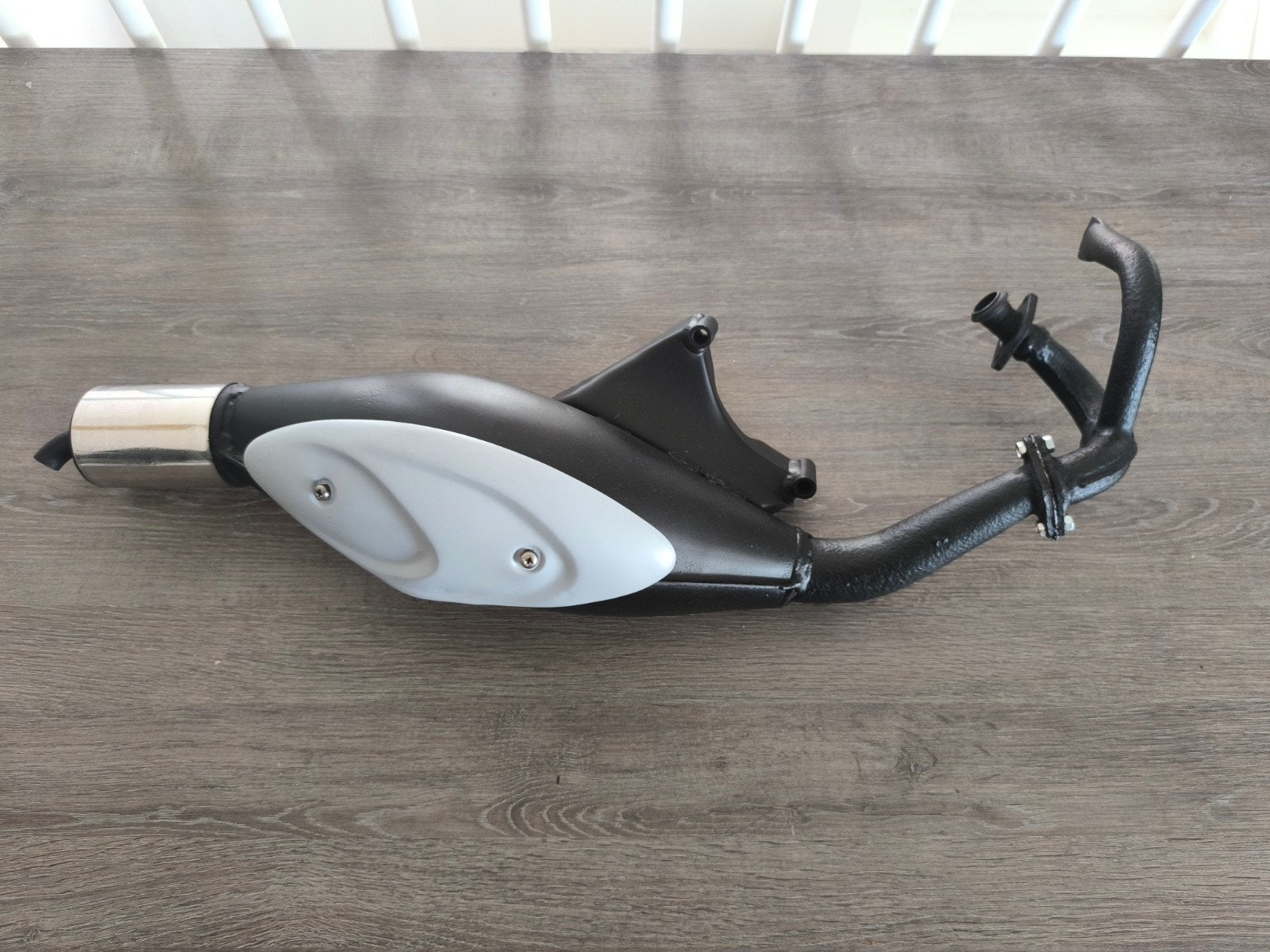 Nette Originele Piaggio Gilera ESM SC24 Uitlaat, Fietsen en Brommers, Brommeronderdelen | Scooters, Ophalen of Verzenden, Gebruikt