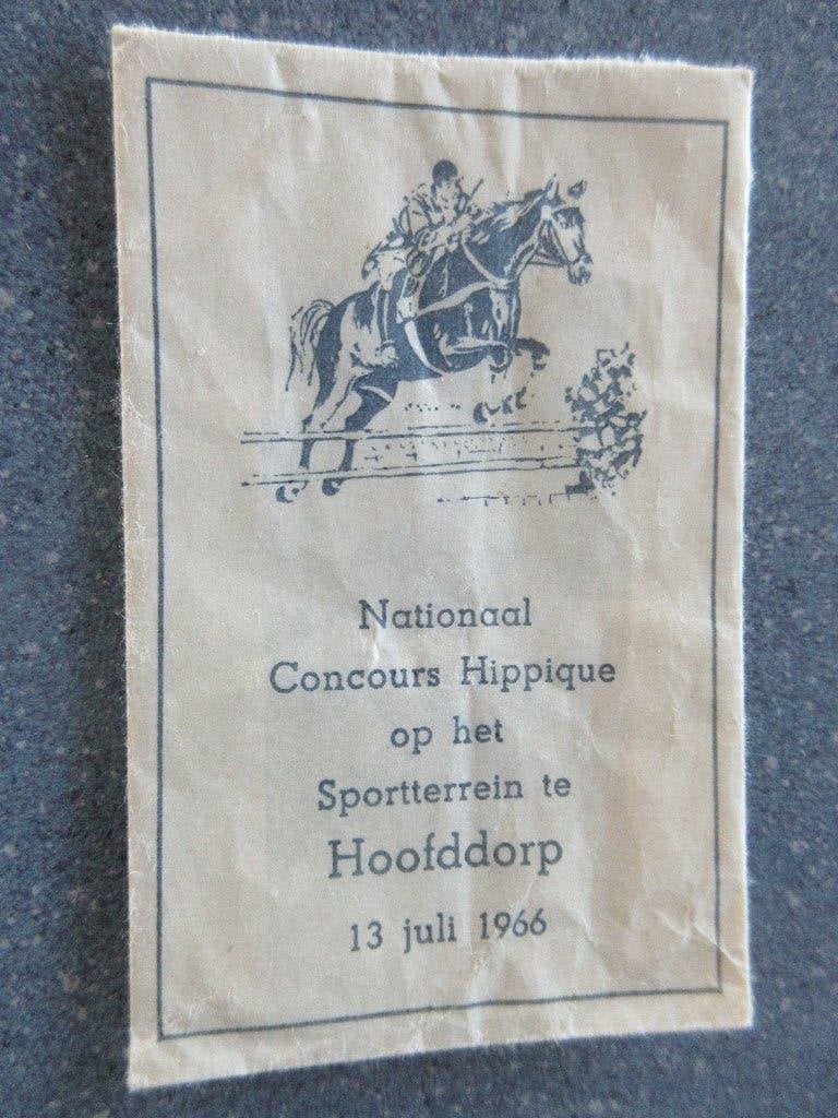 Hoofddorp, Nat. Concours Hippique 1966, Verzenden, Nederland