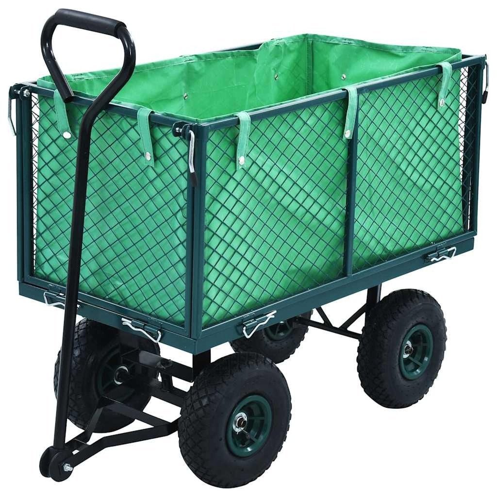 NIEUW | Bolderkar transportwagen groen 350 kg! GRATIS BEZORG, Tuin en Terras, Verzenden, Nieuw