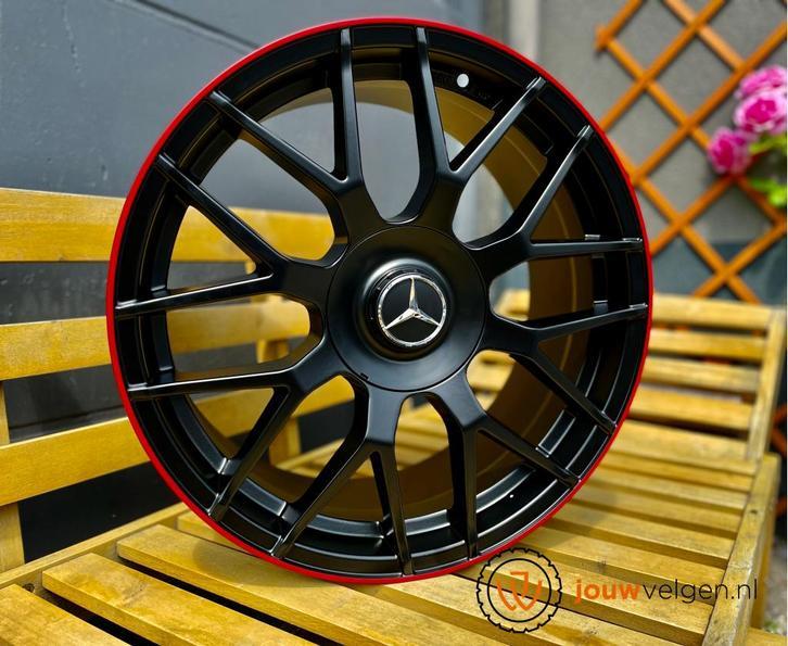Mercedes A B C CLA E GLA klasse velgen 18 19 20 inch black, Auto-onderdelen, Banden en Velgen, Niet ingevuld, 18 inch, Velg(en)
