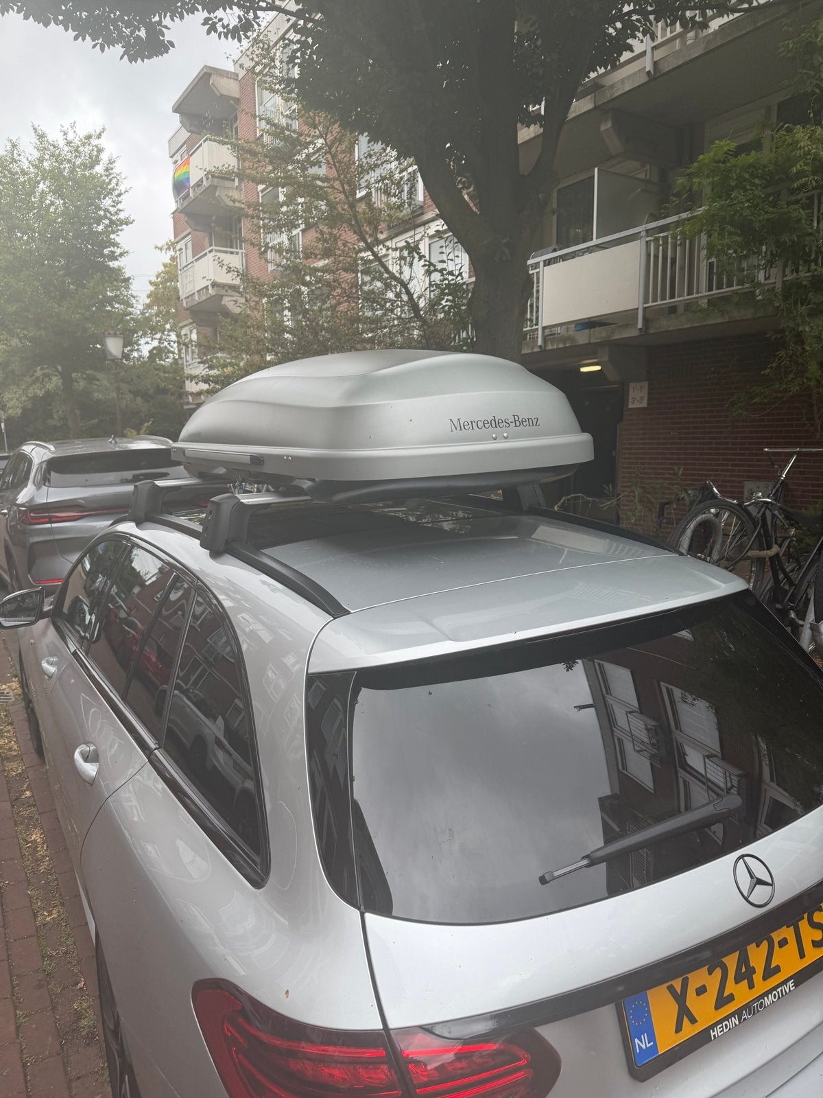 Mercedes-Benz Dakkoffer met Dakdragers W205, Ophalen, Gebruikt