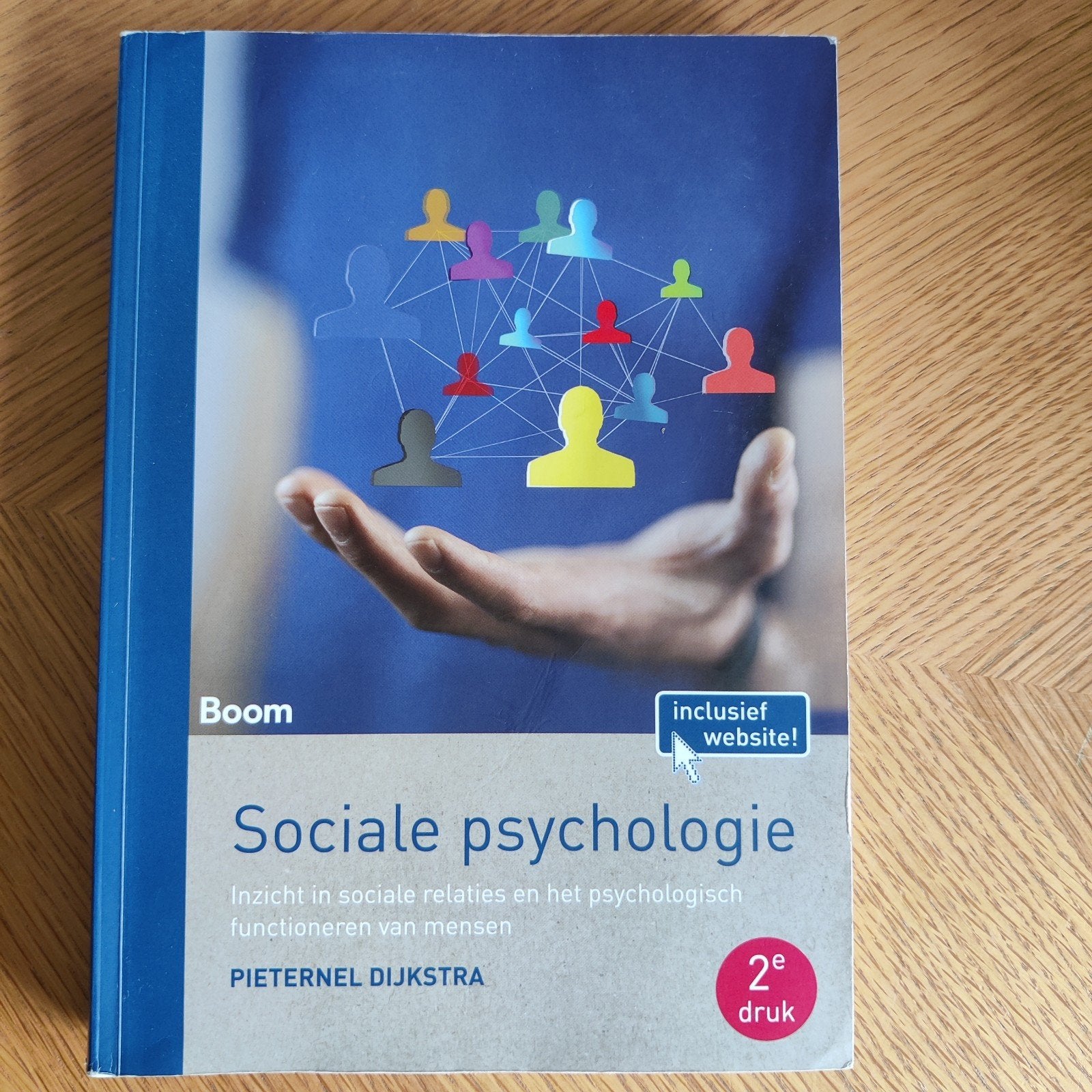Sociale psychologie - PieterneI Dijkstra (2e druk), Pieternel Dijkstra, Zo goed als nieuw, Gamma, HBO