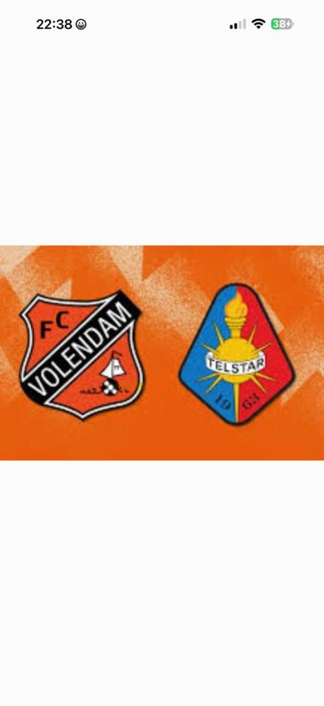 Gezocht 2 kaartjes Fc Volendam - Telstar, Verzamelen, Sportartikelen en Voetbal, Ophalen of Verzenden, Overige binnenlandse clubs
