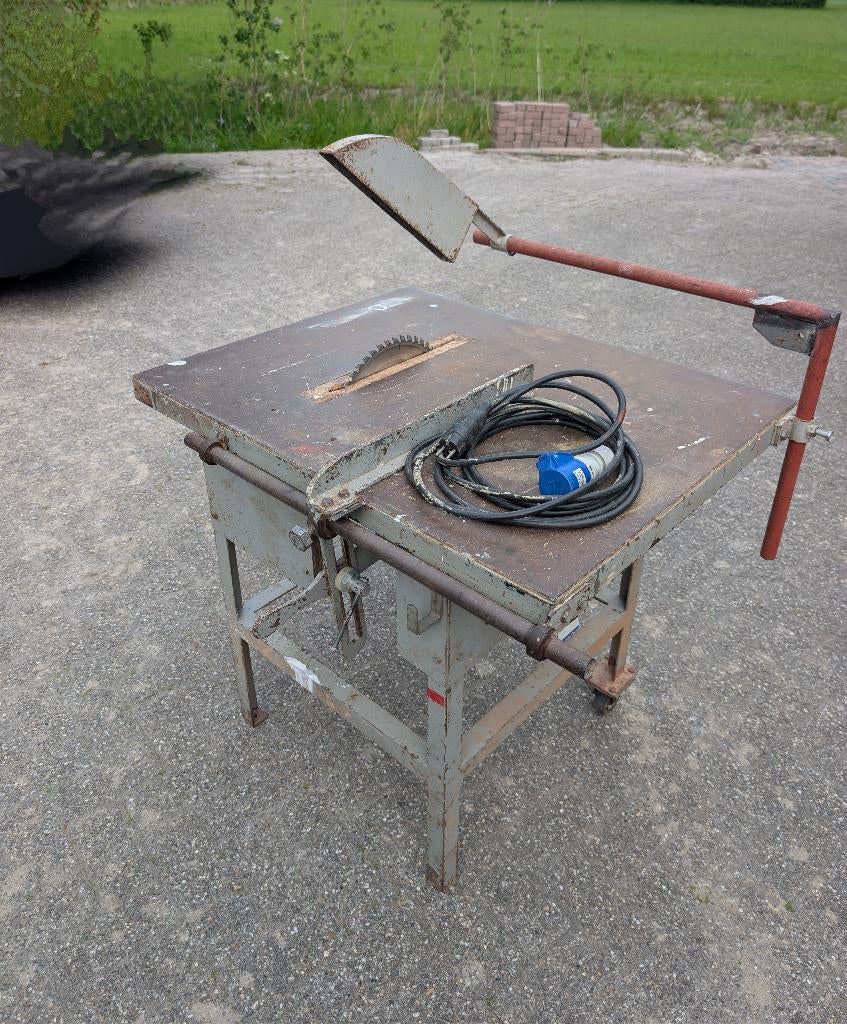 Tafelcirkelzaag, Ophalen, Gebruikt, Cirkelzaag, 30 tot 70 mm
