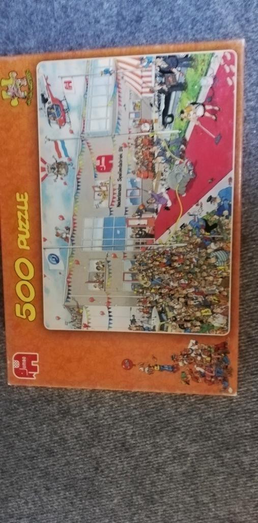 Jan van haasteren puzzel 500 stukjes.. Anniversary, Ophalen, Zo goed als nieuw