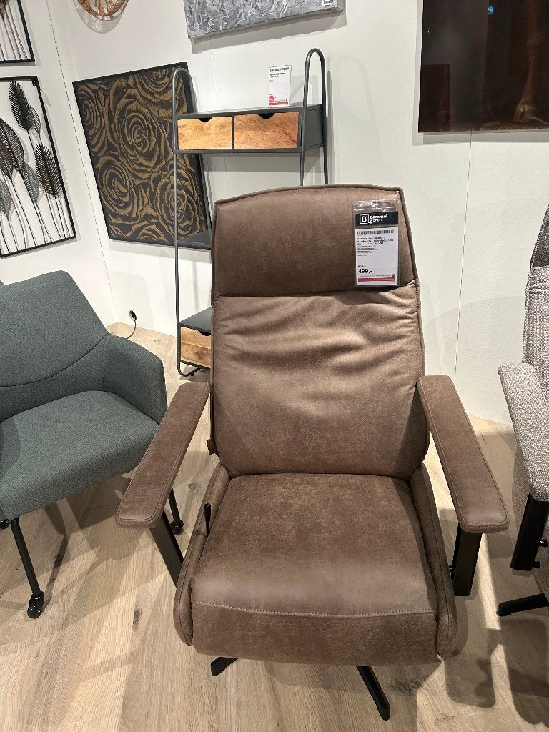 Relaxfauteuil VILLon, Huis en Inrichting, Ophalen, 100 tot 125 cm, Zo goed als nieuw, 75 tot 100 cm