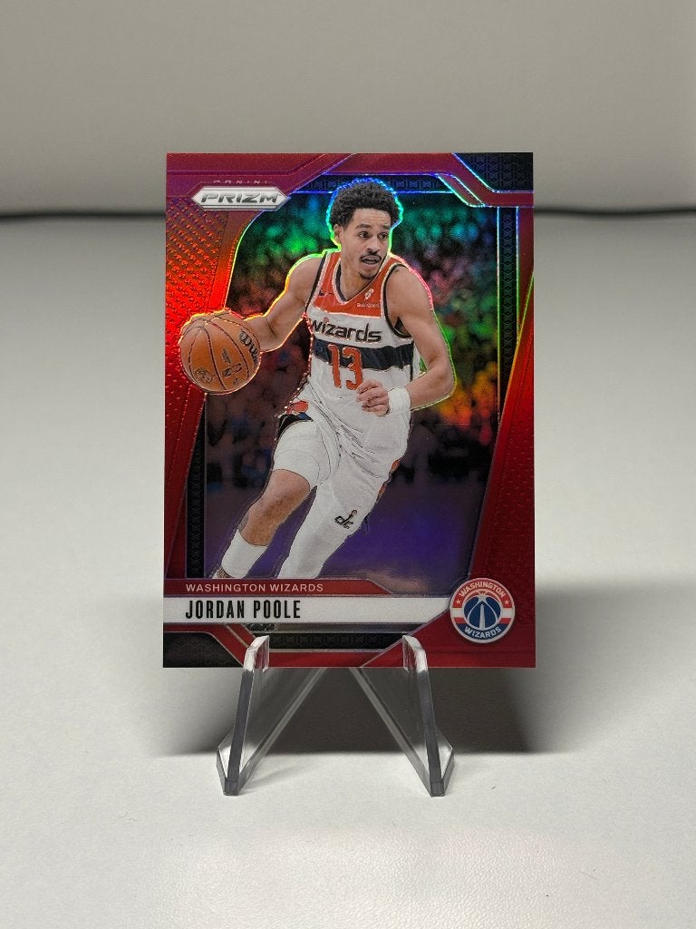 Panini Prizm NBA Jordan Poole /299 Wizards kaart, Ophalen of Verzenden, Zo goed als nieuw, Plaatje
