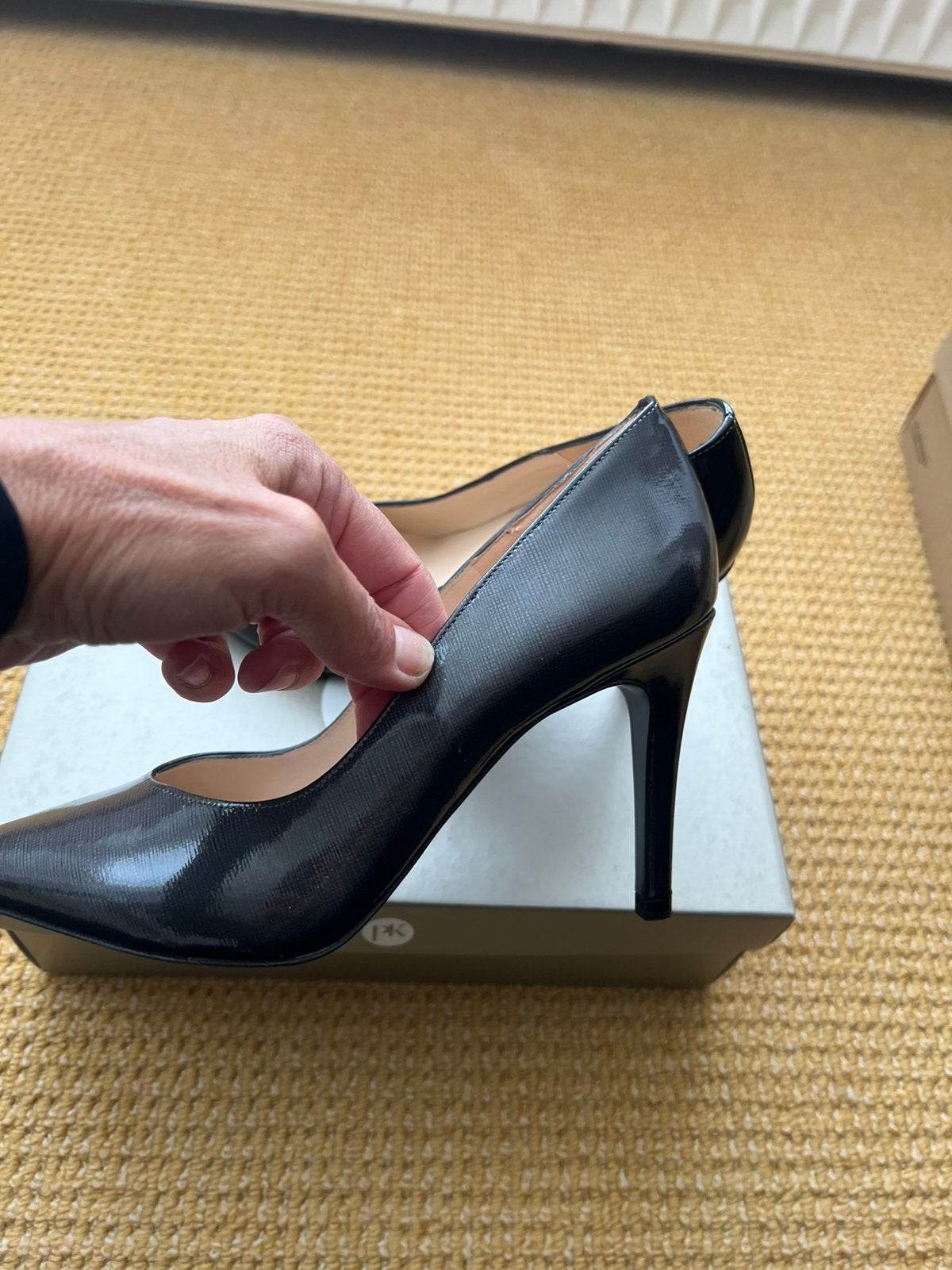 Peter Kaiser zwart nieuw mt 37,5, Kleding | Dames, Schoenen, Ophalen of Verzenden, Nieuw, Zwart