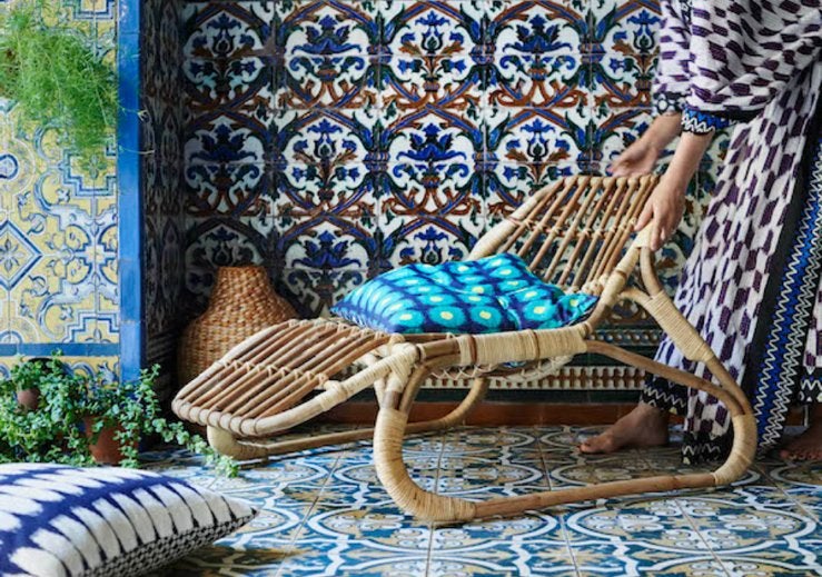 Piet Hein Eek stoel Ikea, Ophalen, Zo goed als nieuw, Riet of Rotan, Eén