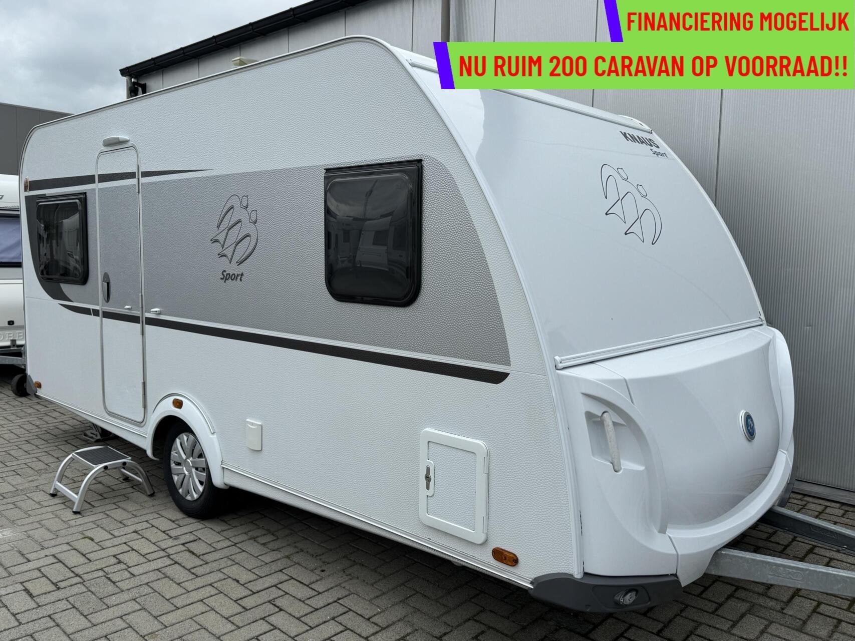 Knaus SPORT 450 FU, FRANSBED, RONDZIT, VOORTENT, DAKAIRCO,, Hordeur, Rondzit, Bedrijf, 6 tot 7 meter