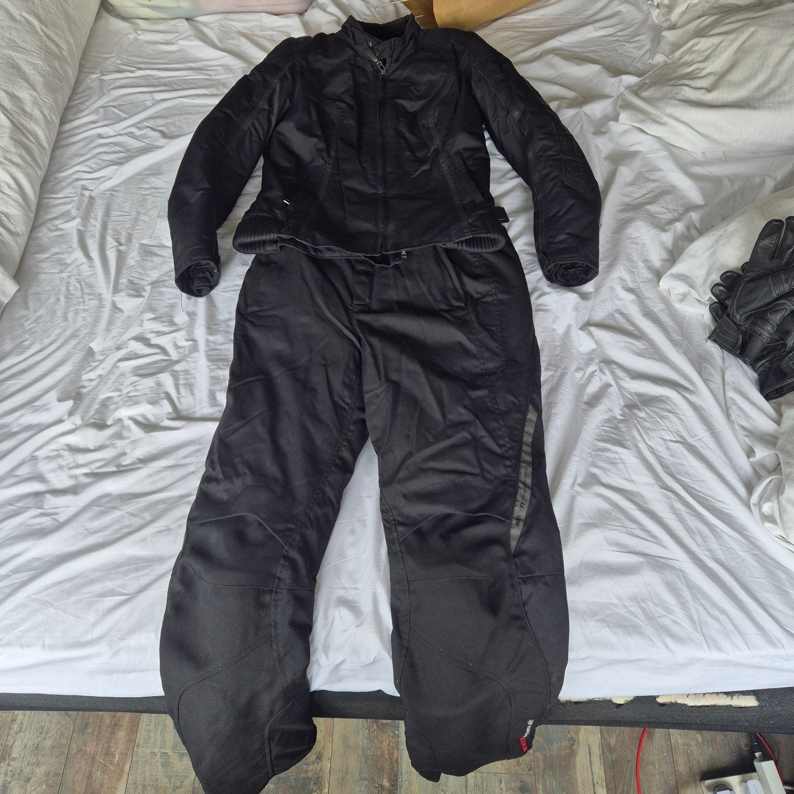 Revit motorpak dames 2 delig, Motoren, Kleding | Motorkleding, Ophalen of Verzenden, Tweedehands, Dames, Combipak