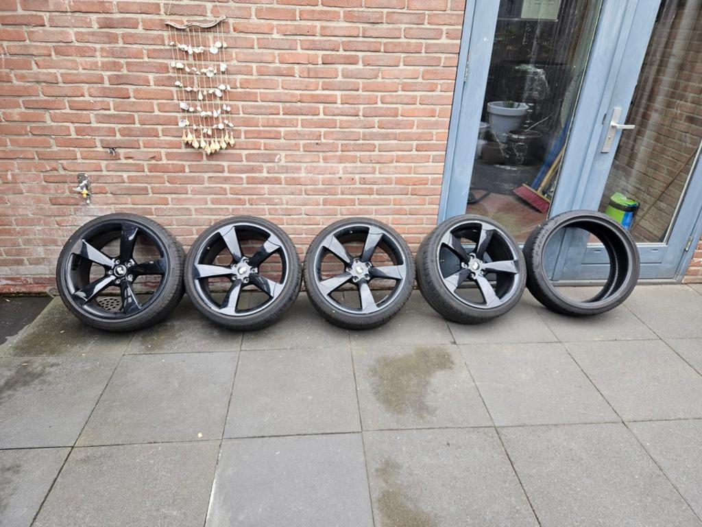 Audi Rotor Velgen 19 inch 5x112 ET35 8,5J, Gebruikt, Velg(en), 235 mm, Personenwagen