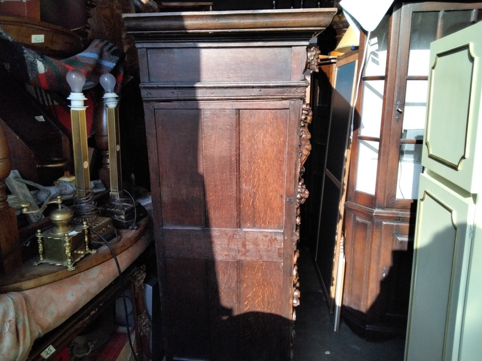 17e eeuwse (1644) antieke kast., Ophalen of Verzenden
